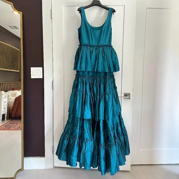 Spring 2017 Alberta Ferretti Couture Pleated Gown - Picture 6 of 11